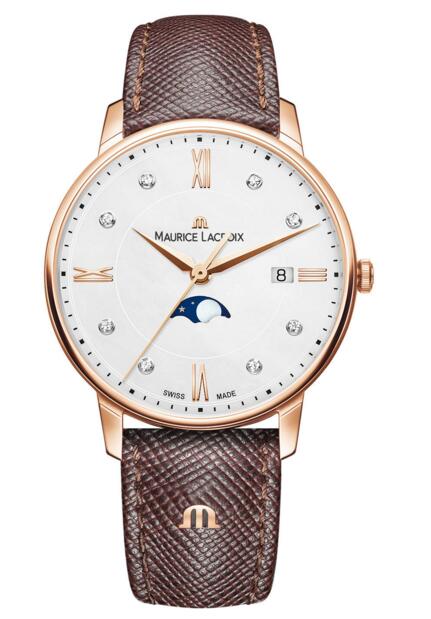 Maurice Lacroix Eliros Moonphase EL1096-PVP01-150-1 mens watch sale